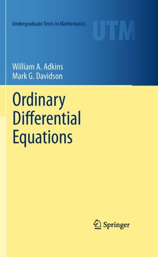 Cover image: Ordinary Differential Equations 9781461436171