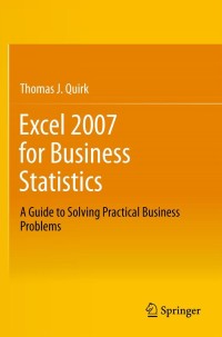 Omslagafbeelding: Excel 2007 for Business Statistics 9781461437338