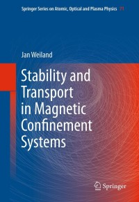 Omslagafbeelding: Stability and Transport in Magnetic Confinement Systems 9781461437420