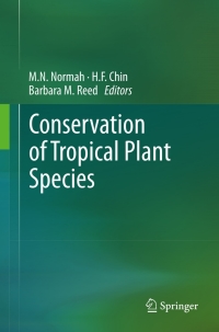 Imagen de portada: Conservation of Tropical Plant Species 9781461437758