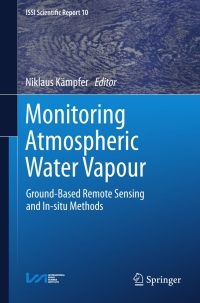 Titelbild: Monitoring Atmospheric Water Vapour 9781461439080