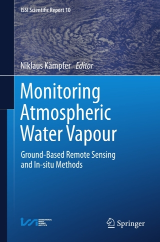 Cover image: Monitoring Atmospheric Water Vapour 9781461439080