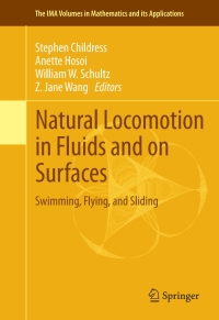 Cover image: Natural Locomotion in Fluids and on Surfaces 1st edition 9781461439967