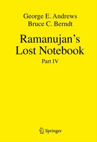 Cover image: Ramanujan's Lost Notebook 9781461440802