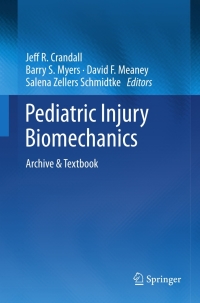 Imagen de portada: Pediatric Injury Biomechanics 9781461441533