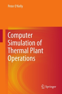 Cover image: Computer Simulation of Thermal Plant Operations 9781461442554