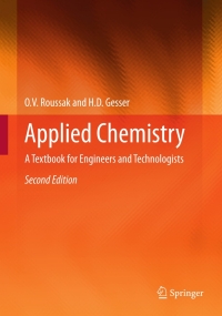 Cover image: Applied Chemistry 2nd edition 9781461442615