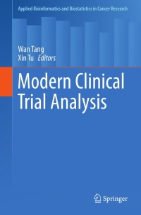 Imagen de portada: Modern Clinical Trial Analysis 9781461443216