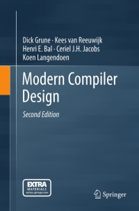 Cover image: Modern Compiler Design 2nd edition 9781461446989