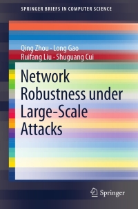 Imagen de portada: Network Robustness under Large-Scale Attacks 9781461448594