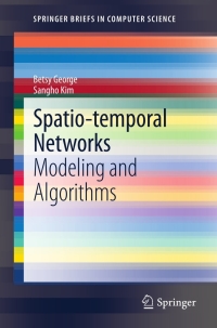 Imagen de portada: Spatio-temporal Networks 9781461449171