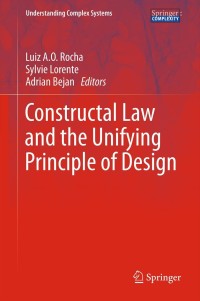 Titelbild: Constructal Law and the Unifying Principle of Design 9781461450481