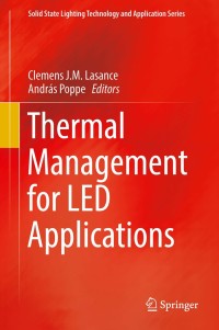 Imagen de portada: Thermal Management for LED Applications 9781461450900