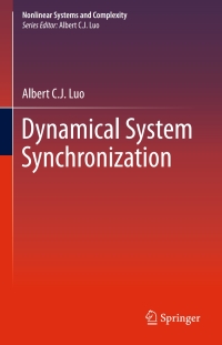 Cover image: Dynamical System Synchronization 9781461450962