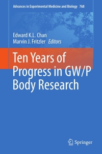 Immagine di copertina: Ten Years of Progress in GW/P Body Research 9781461451068