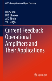 Cover image: Current Feedback Operational Amplifiers and Their Applications 9781461451877