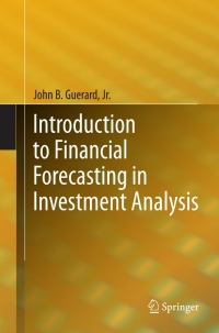 Cover image: Introduction to Financial Forecasting in Investment Analysis 9781461452386