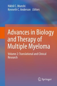 Imagen de portada: Advances in Biology and Therapy of Multiple Myeloma 9781461452591