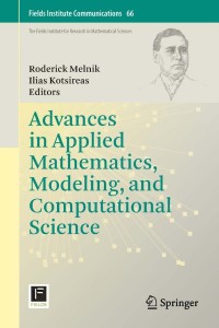 Cover image: Advances in Applied Mathematics, Modeling, and Computational Science 9781461453888