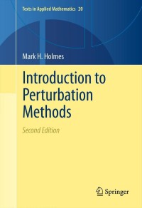 Cover image: Introduction to Perturbation Methods 2nd edition 9781461454762