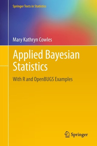 Cover image: Applied Bayesian Statistics 9781461456957
