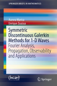 Immagine di copertina: Symmetric Discontinuous Galerkin Methods for 1-D Waves 9781461458104
