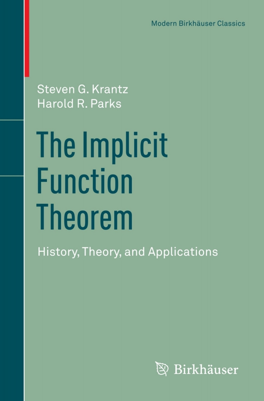 The Implicit Function Theorem (eBook)