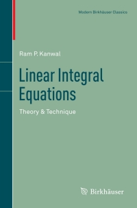 Imagen de portada: Linear Integral Equations 2nd edition 9781461460114