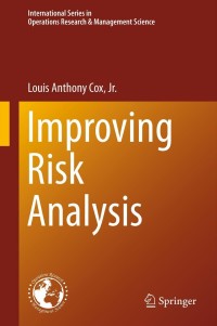 Cover image: Improving Risk Analysis 9781461460572
