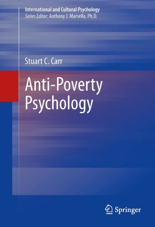 Imagen de portada: Anti-Poverty Psychology 9781461463023
