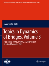 Titelbild: Topics in Dynamics of Bridges, Volume 3 9781461465188