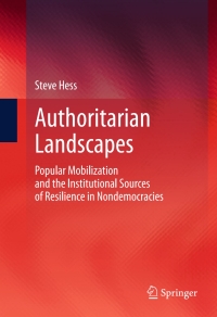 Titelbild: Authoritarian Landscapes 9781461465362