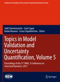 Omslagafbeelding: Topics in Model Validation and Uncertainty Quantification, Volume 5 9781461465638