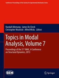 Imagen de portada: Topics in Modal Analysis, Volume 7 9781461465843