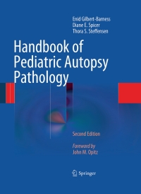 صورة الغلاف: Handbook of Pediatric Autopsy Pathology 2nd edition 9781461467106