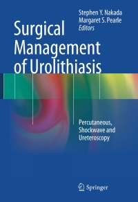Imagen de portada: Surgical Management of Urolithiasis 9781461469360