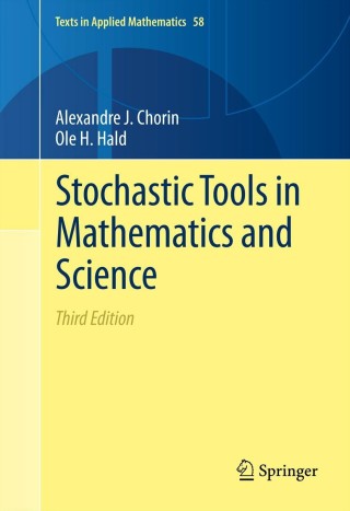 Cover image: Stochastic Tools in Mathematics and Science 3rd edition 9781461469797