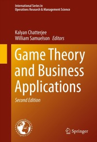 Omslagafbeelding: Game Theory and Business Applications 2nd edition 9781461470946