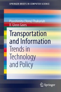 Cover image: Transportation and Information 9781461471288