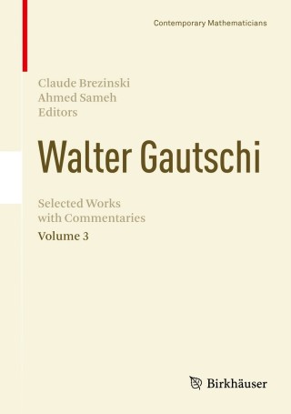 Cover image: Walter Gautschi, Volume 3 9781461471318