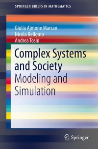 Immagine di copertina: Complex Systems and Society 9781461472414
