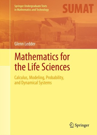 Cover image: Mathematics for the Life Sciences 9781461472759