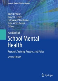Cover image: Handbook of School Mental Health 2nd edition 9781461476238
