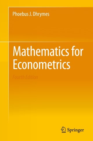 Cover image: Mathematics for Econometrics 4th edition 9781461481447