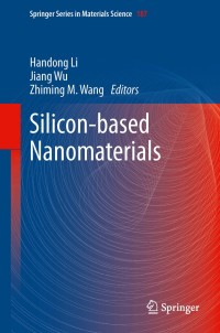 Cover image: Silicon-based Nanomaterials 9781461481683