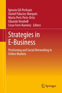 Cover image: Strategies in E-Business 9781461481836