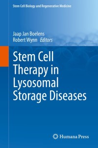 Cover image: Stem Cell Therapy in Lysosomal Storage Diseases 9781461483564