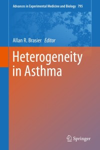 Imagen de portada: Heterogeneity in Asthma 9781461486022