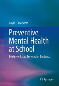 Cover image: Preventive Mental Health at School 9781461486084