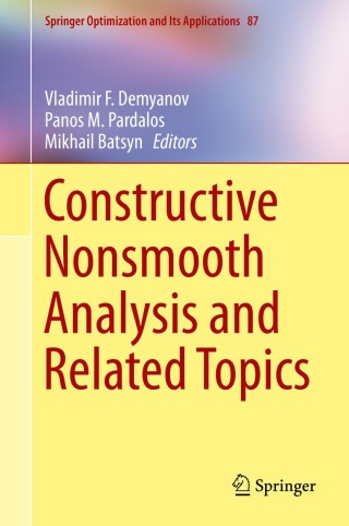 Cover image: Constructive Nonsmooth Analysis and Related Topics 9781461486145